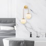 Opviq Jewel - 10585 Lámpara de pared dorada